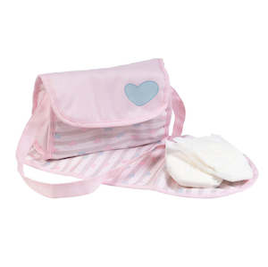 Adora: Classic Pastel Pink Diaper Bag