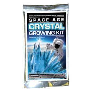 SPACE AGE CRYSTALS: MYLAR PACK 'AQUAMARINE'