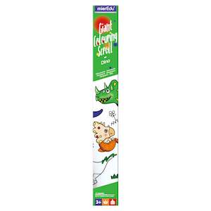 Mieredu: Giant Colouring Scroll - Dino