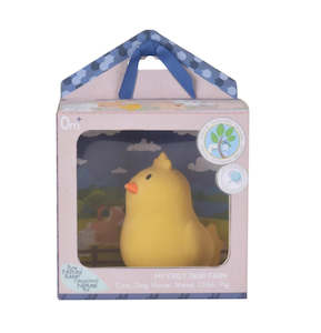 MY 1st Tikiri Farm - Chick Rattle Toy, GIFT BOX
