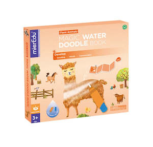 Magic Water Doodle Book -FARM ANIMALS