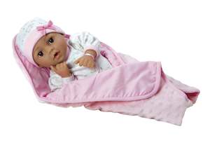 Adora: ADOPTION BABY- PRECIOUS MEDIUM SKIN BROWN EYES 40.6CM