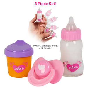 MAGIC SIPPY SET - Zig Zag Rainbow (5pc set)