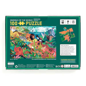 Animals of the World, 100 piece puzzle