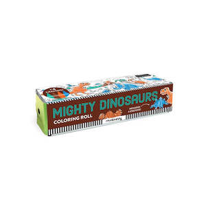 Mudpuppy: Mighty Dinosaurs Mini Colouring Roll