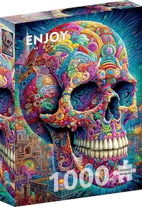 Jigsaw Puzzles: Quirky Skull, 1000pcs