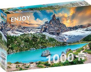Sorapis Lake, Dolomites, Italy, 1000pcs