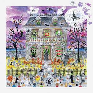 Michael Storrings Haunted House, Glow in the Dark Puzzle, 500 Piece Puzzle