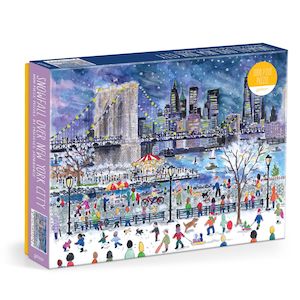 Snowfall Over New York City, Michael Storrings, 1000pc