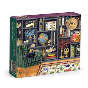 Puzzles: Eclectic Treasures, 1000 Piece Foil Puzzle
