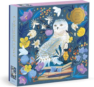 Celestial Owl, 500 Piece Foil Puzzle