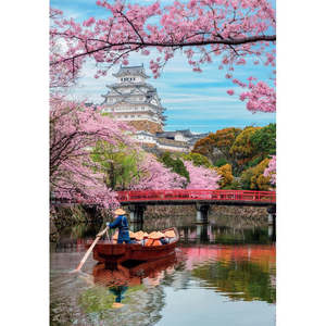 Clementoni: Himeji Castle In Spring, 1000pcs, Compact