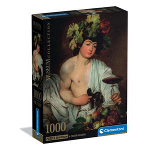 Clementoni: Caravaggio Bacchus, Museum, 1000pcs, Compact