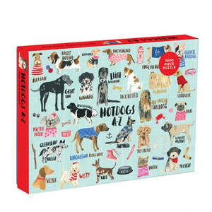 HOT DOGS  A-Z 1000PC FAMILY PUZZLE