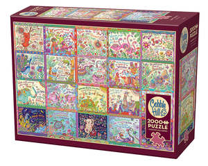 Happy Thoughts, 2000pc Puzzle, Compact