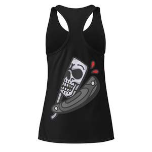 Cut Throat Women’s fitted racerback tank top - dark