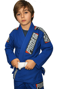 Kids Bjj Gis: PRIDE Fightwear Kids Gi - Blue