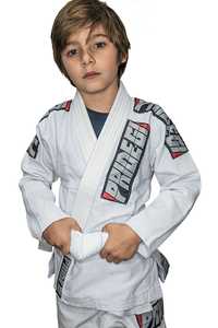 Kids Bjj Gis: PRIDE Fightwear Kids Gi - White