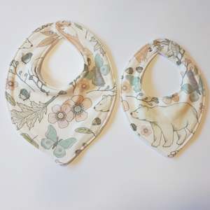 Organic Dribble Bib - Wild Autumn