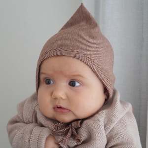 Autumn Winter 22: Organic Pixie Bonnet - 3 colours