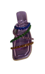 Sandals: Manufacture D’essai Purple Sandal