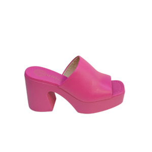 Heel: Unisa Owin Platform Heels, Hot Pink