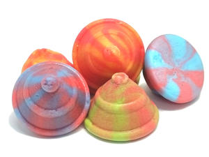 Jelly-filled Spin Tops