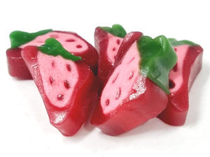 Sherbet Strawberry Bites