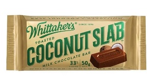 Whittaker's Coconut Slab 50g x 50 - Lollies Online