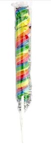 Rainbow Twist Pop 85g - Lollies Online