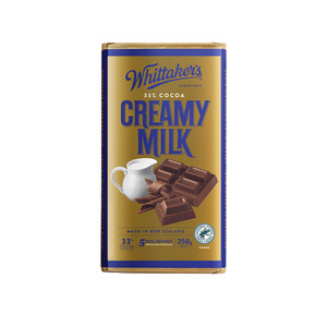 Products: Whittakers Creamy Milk Chocolate Block 250g - Lollies Online