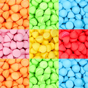 Single Colour Lollies: Paintballs (Kingsway)