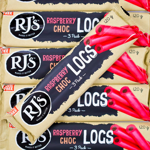Licorice: Chocolate Logs RJ's 3 Pack