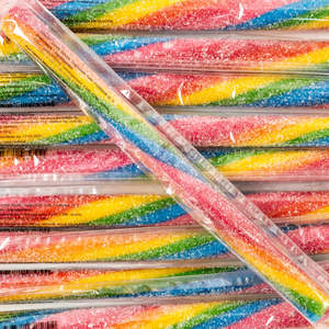Sugared Tutti Frutti Candy Stick