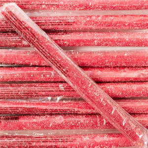 Lollipops: Sugared Raspberry Candy Stick
