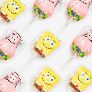 Marshmallow And Fondant: Spongebob Mallow Pop