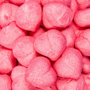 Marshmallow And Fondant: Pink Marshmallow Hearts