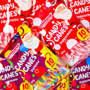Christmas: Candy Canes Bag 10 Pack