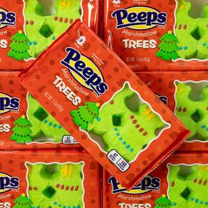 Christmas: Peeps Marshmallow Trees