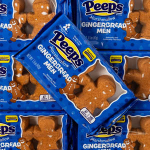Christmas: Peeps Marshmallow Gingerbread Men