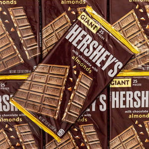 Hershey's Giant Milk Chocolate with Almonds Bar
