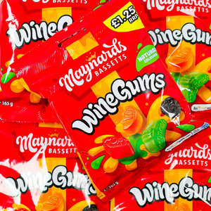 Gummy Lollies: Maynards Bassetts Wine Gum