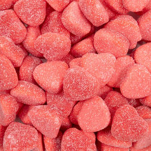 Weddings Anniversaries: Sour Strawberry Filled Hearts