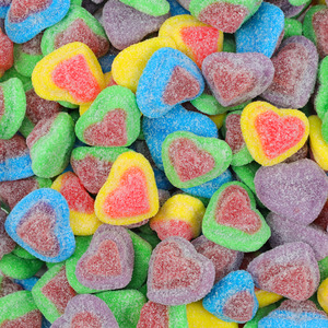 Weddings Anniversaries: Colourful Sour Hearts