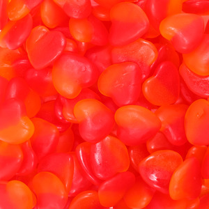 Peach Hearts Gummy