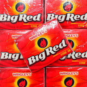 Gum: Wrigley's Big Red Cinnamon Gum 15 Sticks