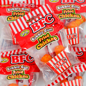 Bubblegum Fried Chicken w/ Ketchup