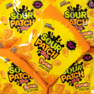 Sour Patch Kids Peach Peg Bag