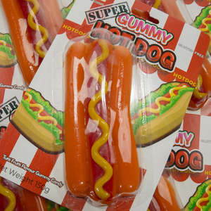 Gluten Free: Super Gummy Hot Dog