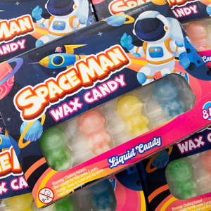Gluten Free: Spaceman Wax Candy
